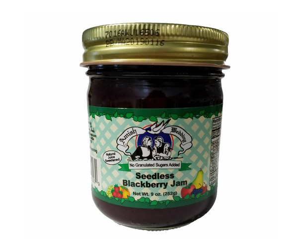 Amish Weddings® 9 oz. No Sugar Added Seedless Blackberry Jam