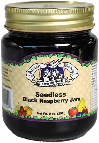 Amish Weddings® 9 oz. Seedless Black Raspberry Jam