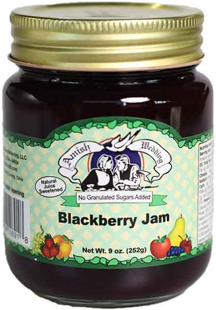 Amish Weddings® 9 oz. No Sugar Added Blackberry Jam