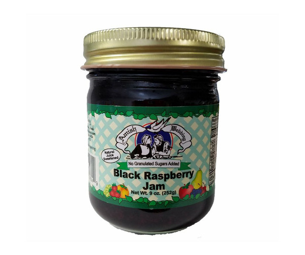 Amish Weddings® 9 oz. No Sugar Added Black Raspberry Jam
