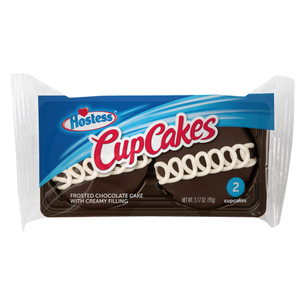 Hostess 3.17 oz. Chocolate CupCakes Single Serve (2 ct)
