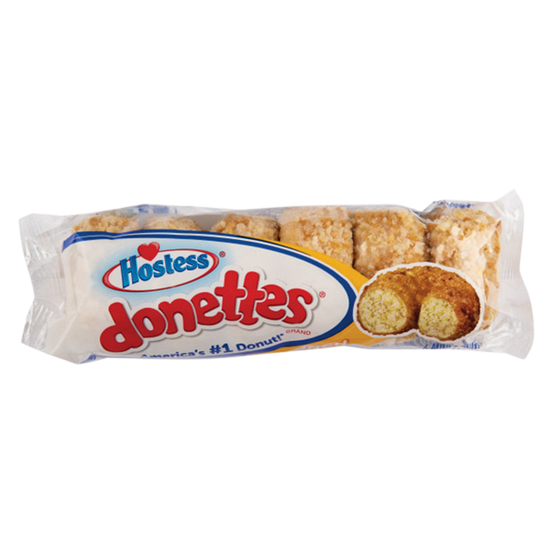 Hostess 4 oz. Donettes Crunch Mini Donuts Single Serve (6 ct)