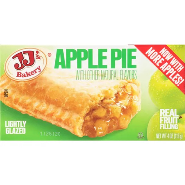 JJ's Bakery 4 oz. Lightly Glazed Apple Pie