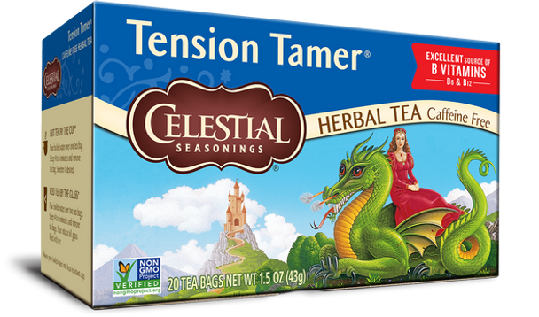 Celestial Tension Tamer Herbal Tea (20 Tea Bags)