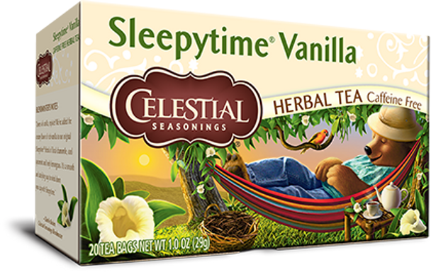 Celestial Sleepytime Vanilla Herbal Tea (20 Tea Bags)