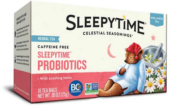 Celestial Sleepytime® Probiotics Herbal Tea (20 Tea Bags)