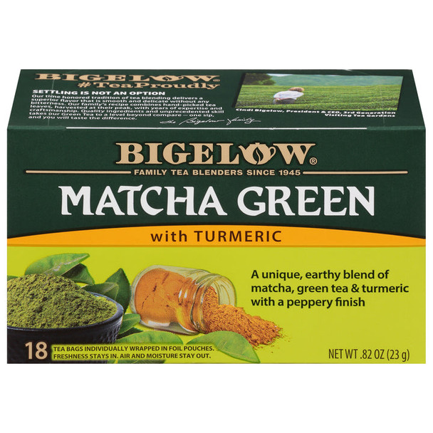 Bigelow Green Tea with Turmeric (20 Tea Bags)