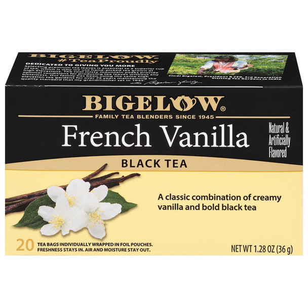 Bigelow French Vanilla Black Tea (20 Tea Bags)
