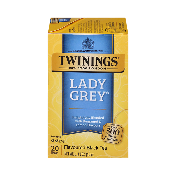 Twining Lady Grey® Black Tea (20 Tea Bags)