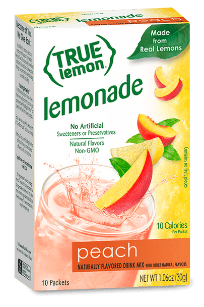 True Lemon Peach Lemonade (10 Count)