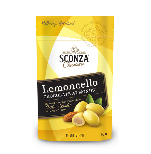 Sconza 5 oz. Lemoncello Chocolate Almonds®
