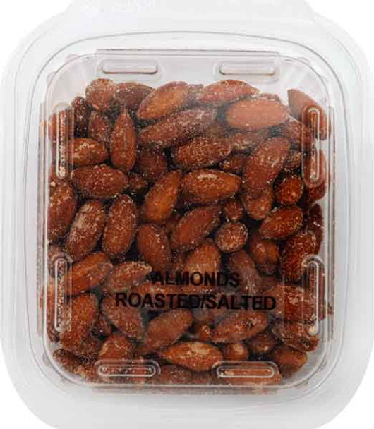Kitch'n Snacks 10 oz. Roasted & Salted Almonds Tub