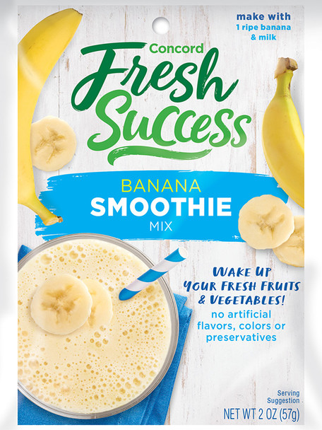 Concord Fresh Express 2 oz. Banana Smoothie Mix