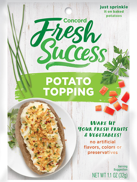 Concord Fresh Success 1.1 oz. Potato Topping