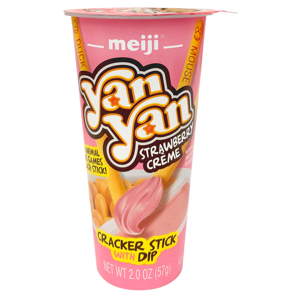 Meiji 2 oz. Yan Yan Strawberry Cup