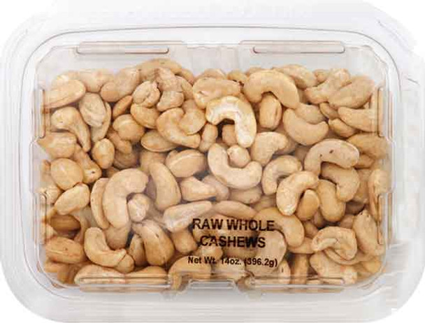 Kitch'n Snacks 14 oz. Whole Raw Cashews