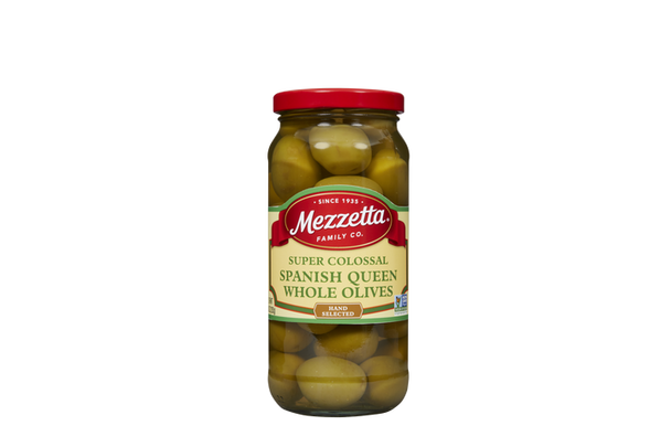 Mezzetta® 16 fl. oz. Super Colossal Spanish Queen Whole Olives