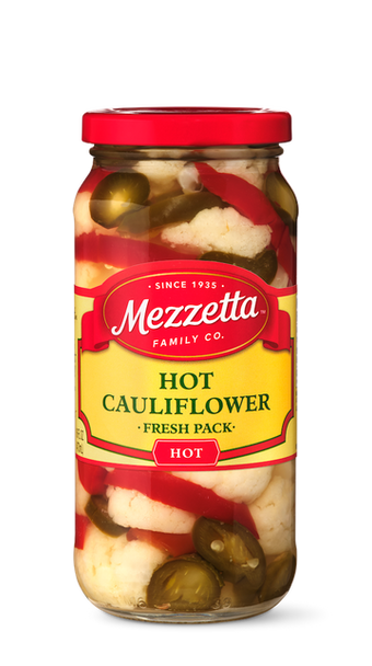 Mezzetta® 16 fl. oz. Hot Dilled Cauliflower Fresh Pack