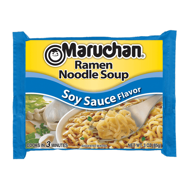 Maruchan 3 oz. Soy Sauce Flavor Ramen Soup