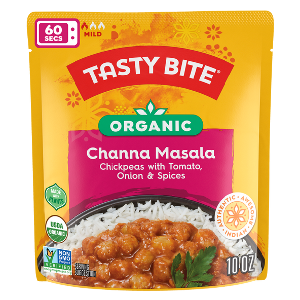 Tasty Bite 10 oz. Organic Channa Masala Ready To Eat Microwavable Pouch