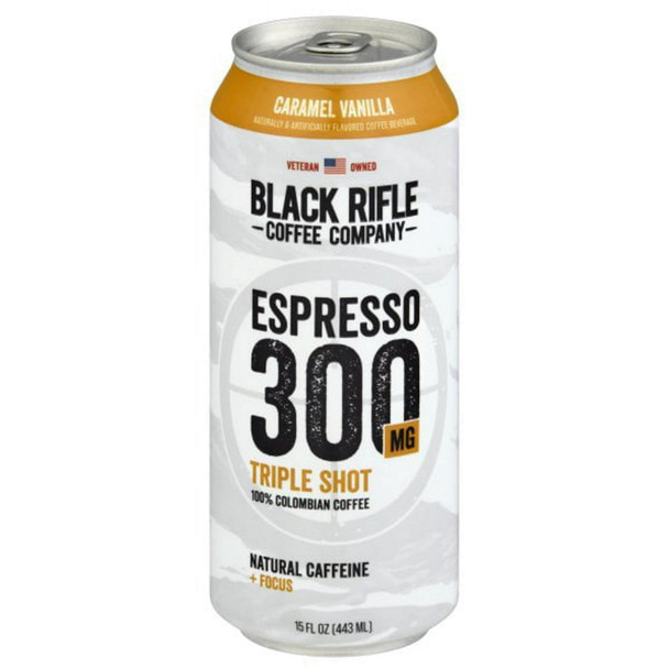 Black Rifle 11 fl. oz. RTD Caramel Vanilla Triple Shot Espresso Coffee
