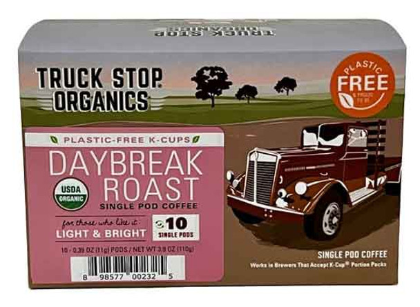 Truck Stop Organics Daybreak Medium Roast K-Cups (10 Count)