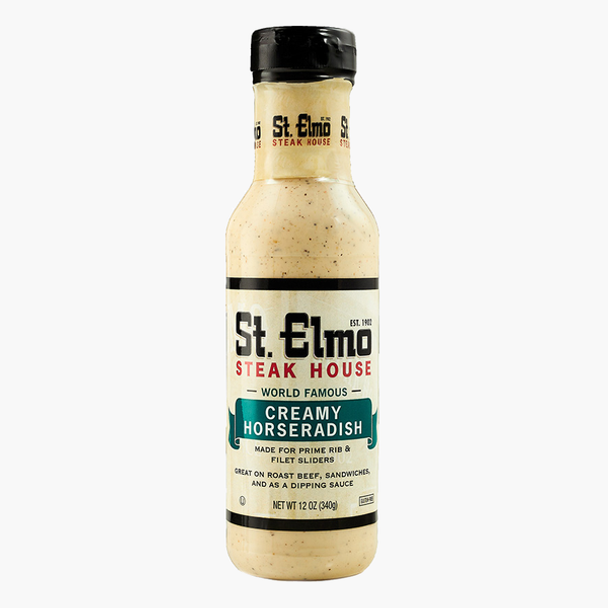 St. Elmo Steakhouse 12 oz. World Famous Creamy Horseradish 