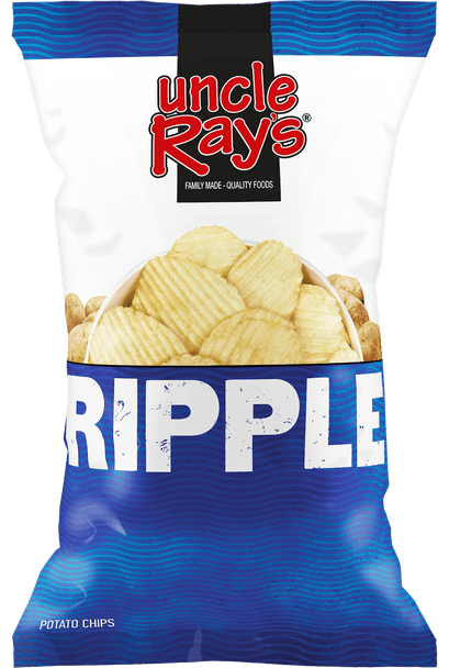 Uncle Ray's 1.5 oz. Ripple Potato Chips (30 Pack)