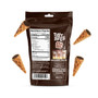 Beemax 4.24 oz. Tiny Bites Dark Chocolate Waffle Cones