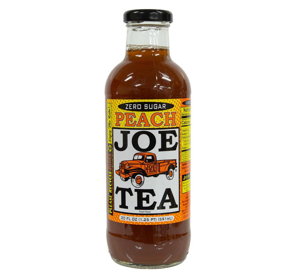 Joe Tea 20 fl. oz. Zero Sugar Peach Tea