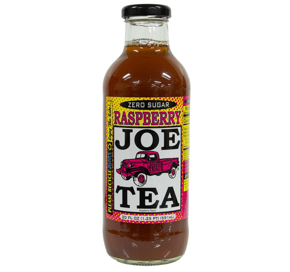 Joe Tea 20 fl. oz. Zero Sugar Raspberry Tea