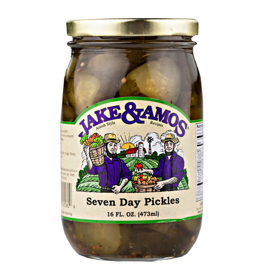 Jake & Amos® 16 oz. Seven Day Pickles