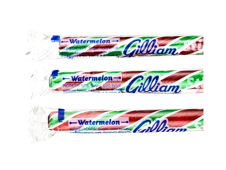 Gilliam Watermelon Candy Sticks