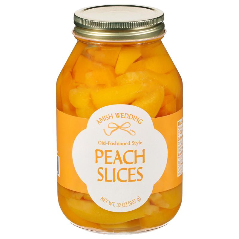 Amish Wedding® 32 oz. Sliced Peaches