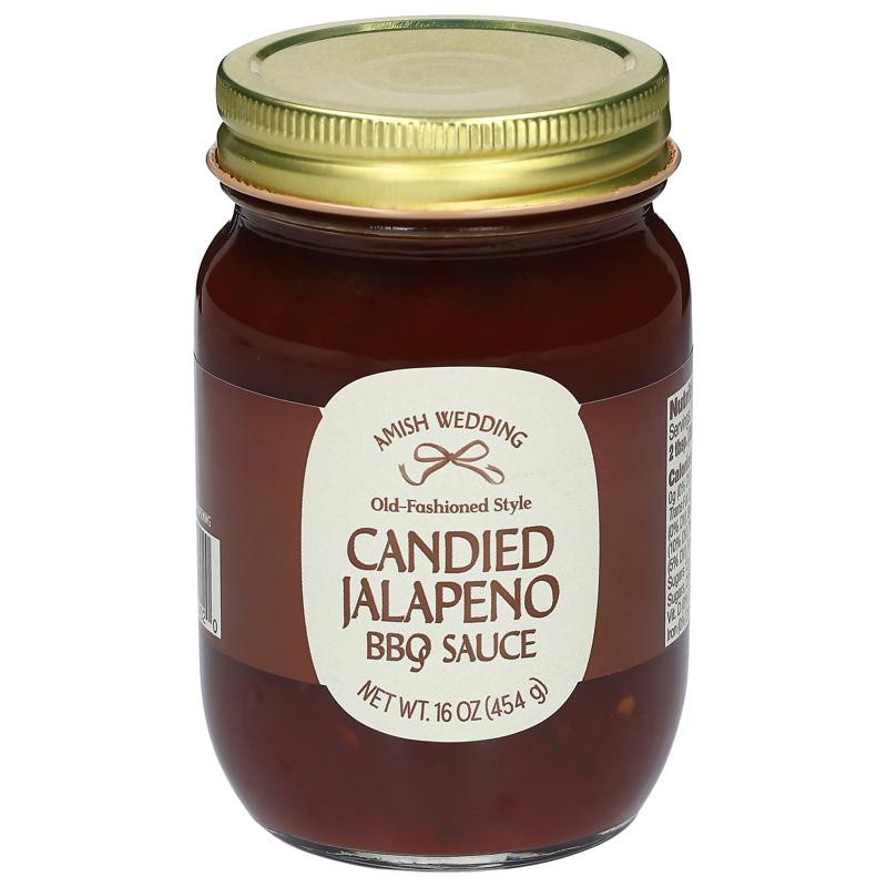 Amish Wedding® 15 oz. Candied Jalapeno BBQ Sauce