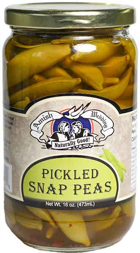 Amish Wedding® 16 oz. Pickled Snap Peas