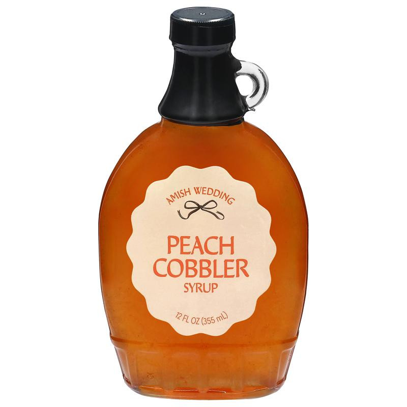 Amish Wedding® 12 fl. oz. Cinnamon Peach Syrup