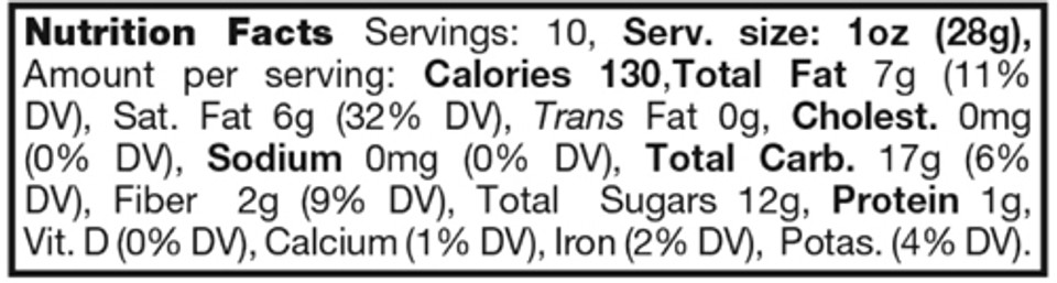 Inspired Organics® 10 oz. Organic Tropical Trail Mix Tub