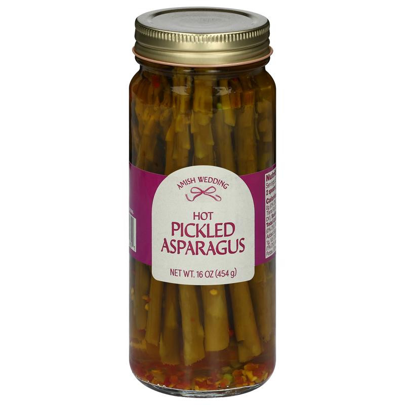 Amish Wedding® 16 oz. Hot Pickled Asparagus