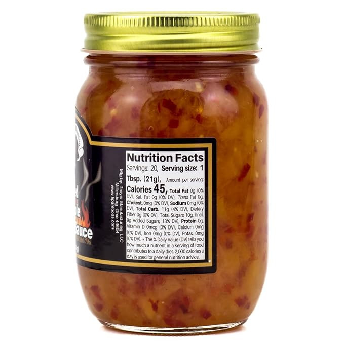 Amish Wedding® 16 oz. Roasted Pineapple Habanero Sauce