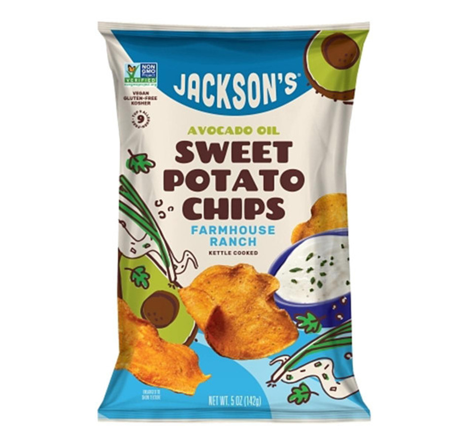 Jackson's 5 oz. Farmhouse Ranch Sweet Potato Chips with Avocado Oil