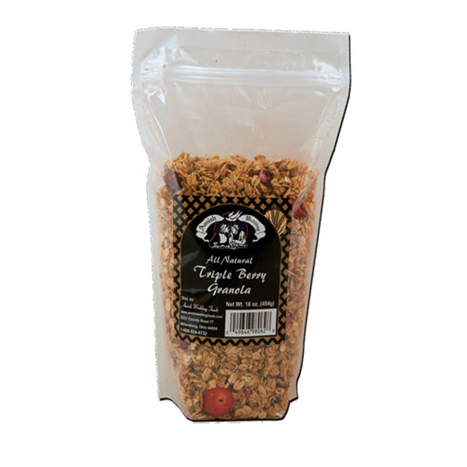 Amish Wedding® 16 oz. Triple Berry Granola