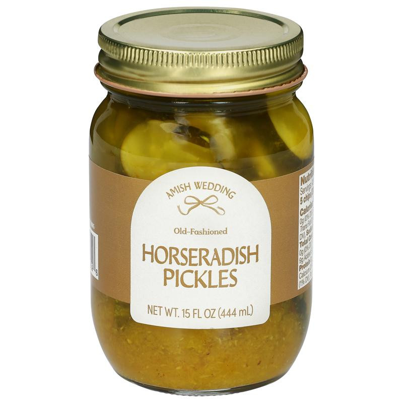 Amish Wedding® 15 oz. Horseradish Pickles