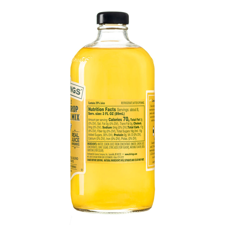 Stirrings 25.4 fl. oz. Non-Alcoholic Lemon Drop Cocktail Mix