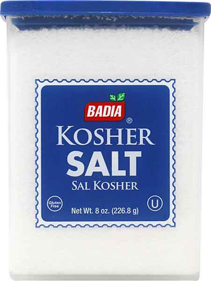 Badia 8 oz. Can Kosher Salt