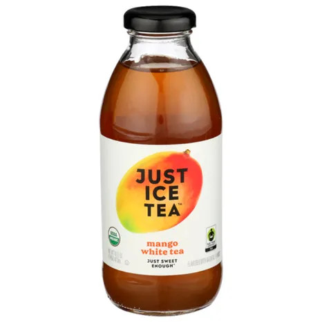 Just Ice Tea 16 fl. oz. Organic Mango White Tea