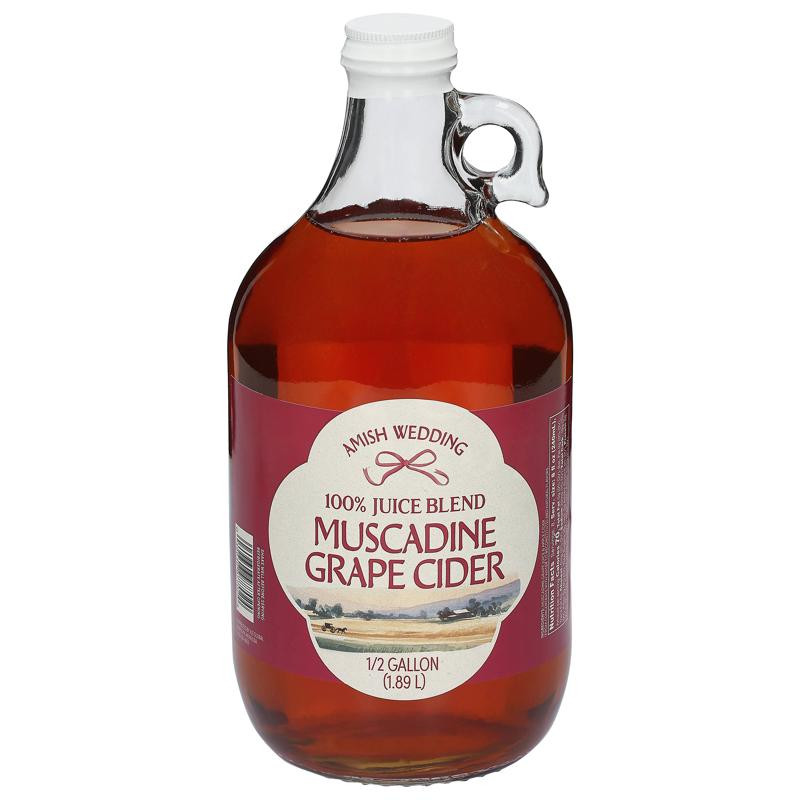 Amish Wedding® 64 fl. oz. Muscadine Grape Cider