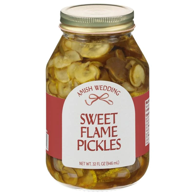 Amish Wedding® 32 oz. Sweet Flame Pickles