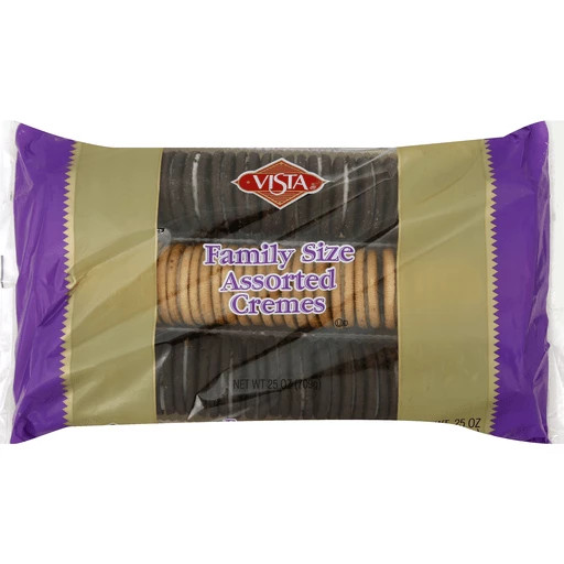 Vista 25 oz. Family Size Assorted Cremes