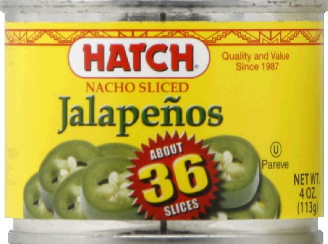 HATCH 4 oz. Nacho Sliced Jalapenos